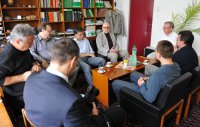 Pracovné stretnutie s dr. Rothom na Bratislavskom pracovisku GFÚ SAV (máj 2013)